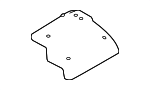 LR076744 - Exhaust: Muffler Shield for Land-Rover Image
