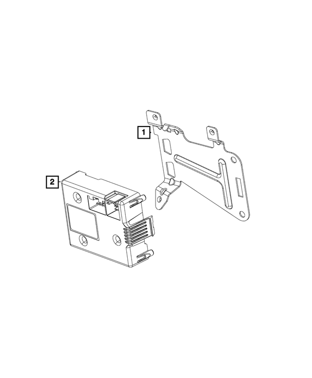 68160146AA - Electrical: Module Bracket for Mopar Image