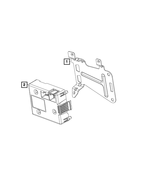 Keys, Modules and Engine Controllers for 2024 Ram 1500 Classic #14