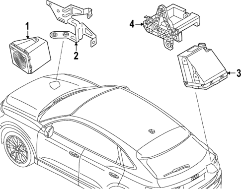 Electrical Components for 2022 Audi Q4 e-tron Sportback #5