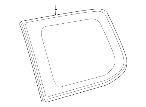 Glass & Hardware for 2011 Lexus LX570 #0