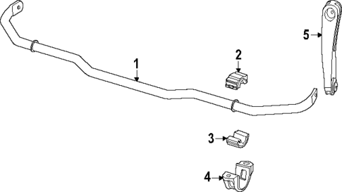 Stabilizer Bar & Components for 2024 Porsche Macan #0