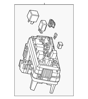 42846476 - : Part# 42846476 F (S)Block for Cadillac: CT5 Image