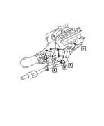 56041478AB - Electrical: Oxygen Sensor Bracket for Mopar Image