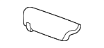 99673103208ELF - Body: Sun-visor for Porsche: 911 Image