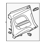 8S8867035A24A - Body: Lower Quarter Trim for Audi: TT Quattro, TT RS Quattro, TTS Quattro Image