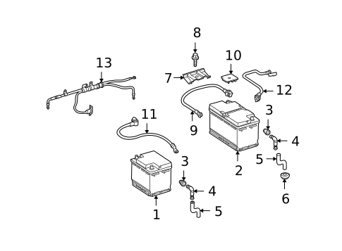 Battery for 2013 Mercedes-Benz S350 #0