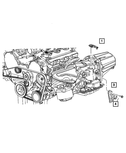 Gearshift Controls for 2006 Chrysler 300 #1