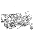 4578066AA - Automatic Transaxle 4 Speed: Manual Control Lever for Mopar Image