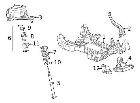Suspension Components for 2005 Cadillac CTS #0