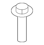 7129907535 - Body: Bumper Cover Screw for BMW Image