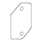 51125A7CEA6 - Body: Bumper Impact Bar Gasket for BMW Image
