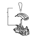 15882231 - Body: Shifter for Pontiac: Grand Prix Image