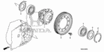 41100RPC010 - Transmission - Automatic: DIFFERENTIAL for Honda Image