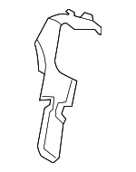 2096401031 - Body: Side Bracket for Mercedes-Benz Image