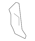 4L3Z1522024AA - Body: Uniside Assembly Plate for Ford: F-150 | Lincoln: Mark LT Image