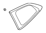 65209XC02A - : Quarter Glass for Subaru: Ascent Image