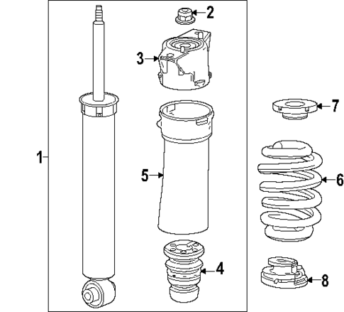 Shocks & Components for 2024 Honda Prologue #0