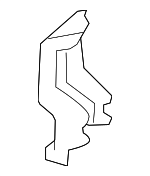 5N0807942 - Body: Bumper Cover Side Support for Volkswagen Image