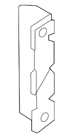 9106261100 - Body: Rear Bracket for Mercedes-Benz Image