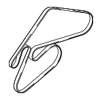 252123LTA0 - Cooling System: Serpentine Belt for Genesis: G70, G80, G90 Image