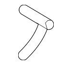 F1FZ18N344B - : 2017-2019 Ford Escape - Connector Hose for Ford: Escape Image