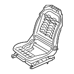 52107329931 - Body: Seat Adjuster for BMW: 740i, 740Ld xDrive, 740Li, 740Li xDrive, 750i, 750i xDrive, 750Li, 750Li xDrive, 760Li, X5, X6 Image