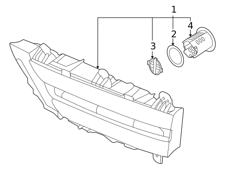 Tail Lamps for 2025 Genesis GV70 #1
