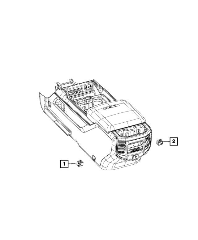 6EM16TX7AB - Electrical: Heated Seat Switch for Mopar Image