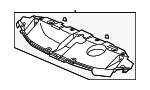 71125TR3A01 - : Sight Shield for Honda: Civic Image