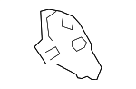 25796308 - Body: Seat Frame Trim Panel for GM Image
