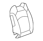 15899629 - Body: Seat Back Pad for GM Image image