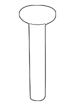 25796503 - Body: Headrest Guide for Buick: Enclave | Chevrolet: Traverse | Saturn: Outlook Image