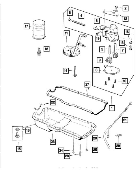 Engine Oiling for 2001 Jeep Wrangler #0