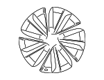 52910C3210 - : Wheel, Alloy for Hyundai Image