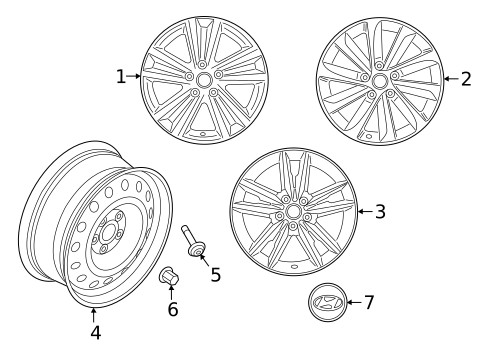 Wheels for 2017 Hyundai Sonata #0