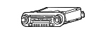 1C0035157D - : AM/FM Cassette for Volkswagen: Beetle Image