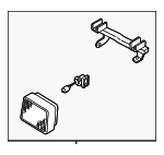 261559E625 - : Fog Lamp Assembly for Nissan Image
