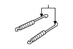 88963456 - Steering: Tilt Lever Spring for GM Image