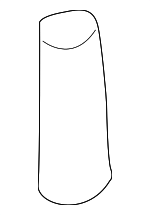 454512 - Steering: Lever Pin for Cadillac: Fleetwood, Seville | Chevrolet: Beretta, Lumina, Monte Carlo, S10 | GMC: Sonoma | Oldsmobile: 88, Cutlass Supreme, LSS, Regency, Toronado | Pontiac: Bonneville Image