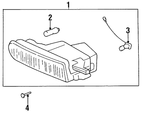Bulbs - Chassis for 1996 Porsche 911 #0
