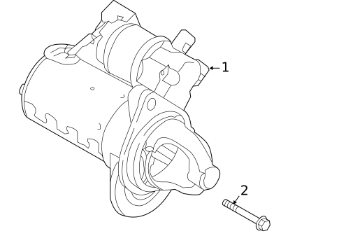Starter for 2025 Genesis GV70 #0