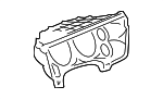 25782906 - Body: Cluster Bezel for Chevrolet: Silverado 1500, Silverado 2500 HD, Silverado 3500 HD | GMC: Sierra 1500, Sierra 2500 HD, Sierra 3500 HD Image