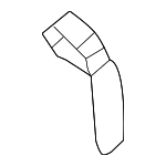 888521PC3A - Electrical: Inner Buckle for Nissan: NV1500, NV2500, NV3500 Image