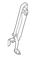 898541PC3A - Electrical: Center Belt Assembly for Nissan: NV1500, NV2500, NV3500 Image