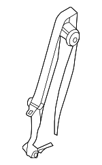 898441PC3A - Electrical: Outer Belt Assembly for Nissan: NV1500, NV2500, NV3500 Image