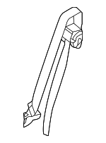 888541PC3A - Electrical: Center Belt Assembly for Nissan: NV1500, NV2500, NV3500 Image