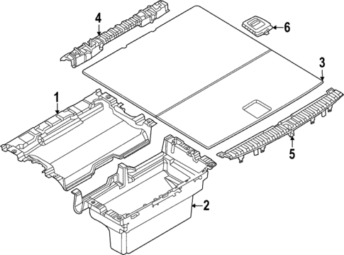 Interior Trim - Rear Body for 2023 BMW iX #2