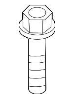 WHT007527 - Electrical: Headlamp Assembly Bolt for Volkswagen: Atlas, Atlas Cross Sport, e-Golf, Golf R, GTI, Jetta, Passat, Taos, Tiguan Image