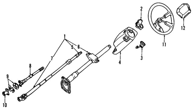 4842083P00 - : Horn Pad for Nissan Image